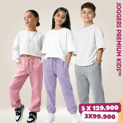 Joggers Premium Kids™ Pensados para el día a día