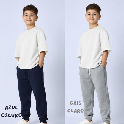 Joggers Premium Kids™ Pensados para el día a día