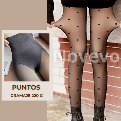 Medias Térmicas Control Abdomen y Push Up 220 Gramos