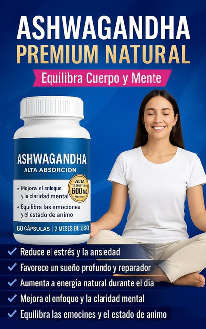 Ashwagandha + Magnesio Premium