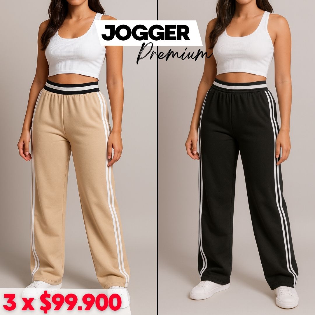 Jogger Premium™ | Rayas que Enmarcan tu Silueta