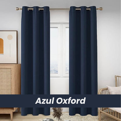 Cortinas Blackout x2 | Privacidad, estilo y oscuridad